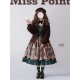 Miss Point Frame Cat Daily Vest and Skirt(Reservation/Full Payment Without Shipping)